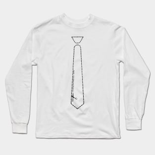 Cut a Tie Long Sleeve T-Shirt